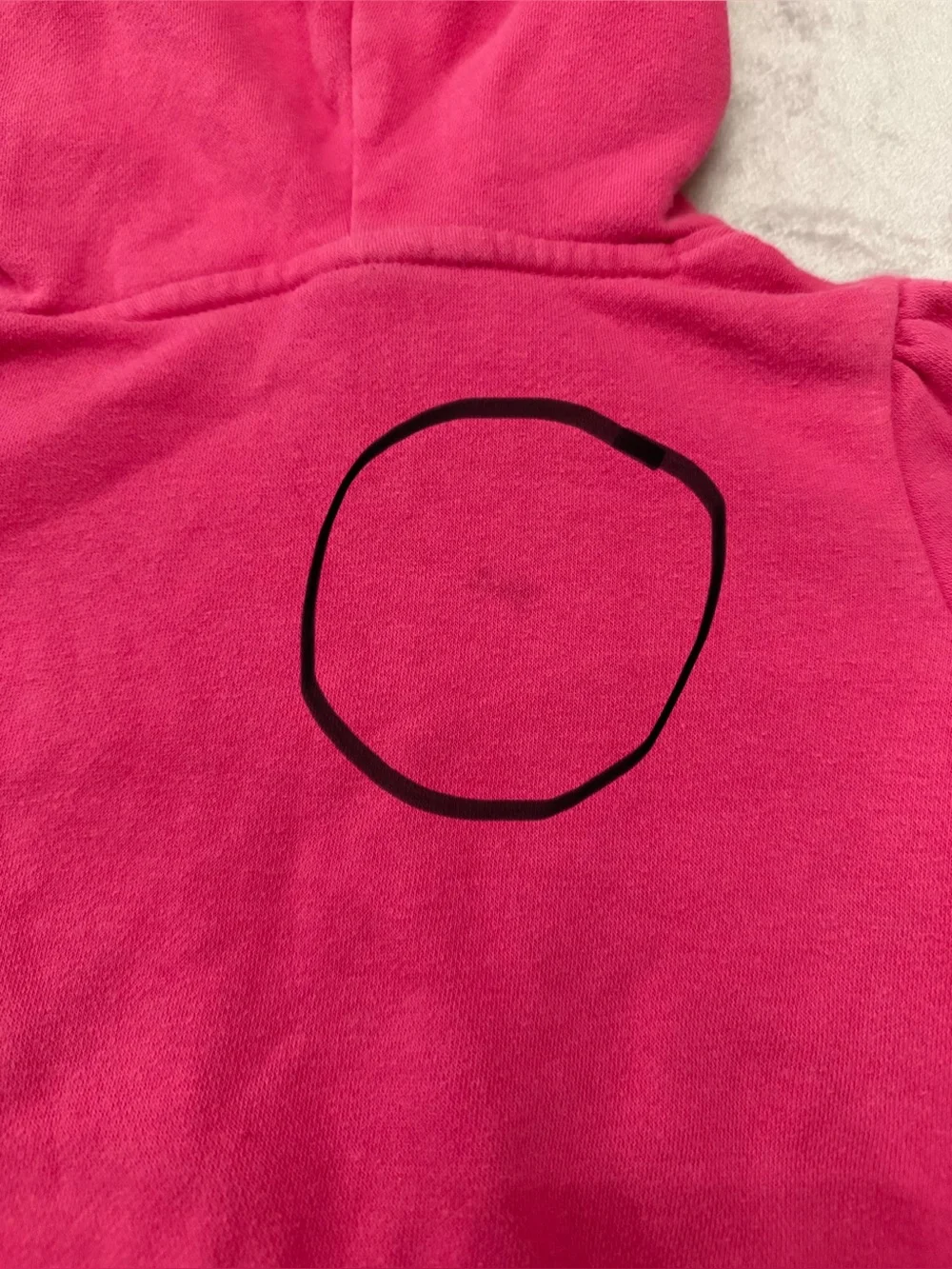 Baby Gap Toddler Girls Pink Pullover Hoodie Sweatshirt Size 2 Years Logo Pocket
